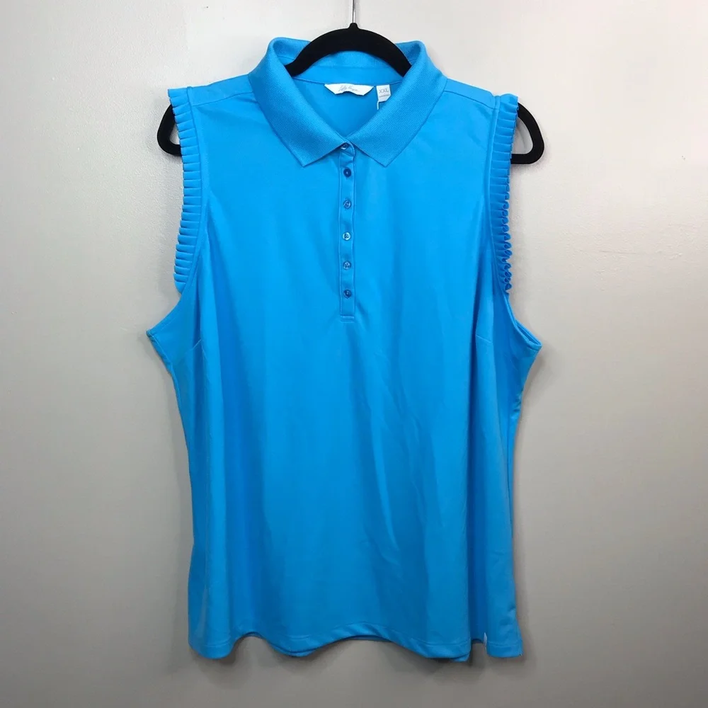 Lady Hagen Sleeveless Polo Sz XXL - Picture 1 of 5